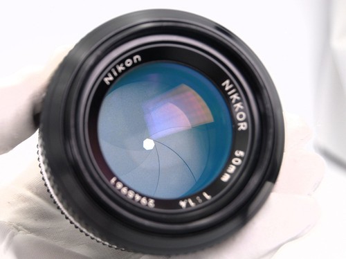 【 Near MINT 】Nikon New Nikkor 50mm f1.4 Non-Ai Standard Prime MF Lens from Japan - Picture 13 of 19