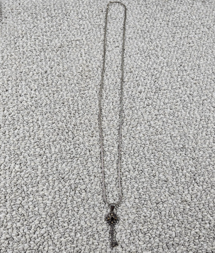 Samuel Benham BJC Plata de Ley Oro 18K Piedras Preciosas 2" Llavero Colgante en Cadena - Imagen 5 de 6