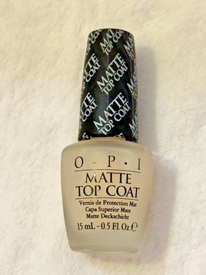 MATTE TOP COAT ~ OPI Nail Lacquer Polish 0.5 oz / 15ml ~ NEW 100% AUTHENTIC!