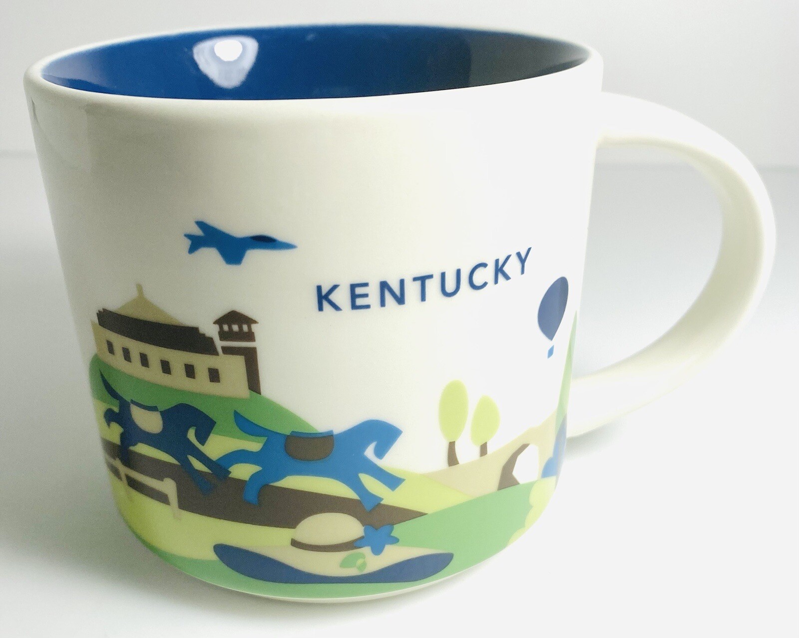 Starbucks 2017 You Are Here Collection KENTUCKY Derby Coffee Mug Cup 14