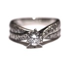 GIA 14k yellow gold 1.27ct round diamond engagement ring 4.4g estate womens rare — photo 1
