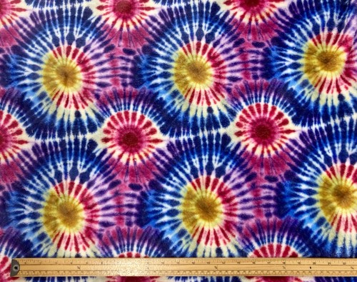Cuddle Fleece Fabric Super Soft Patterned Colourful Warm Jumper Blanket Material - Picture 16 of 74