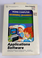Computer Applications Software - Beginning Grammar - Texas Instruments TI-99/4a