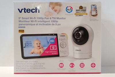 Vtech RM5764HD 1080P Wide Live View Camera Baby Monitor Temp - Main Image