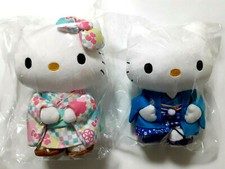 Hello Kitty Daniel Chirimen Kimono Japan Style SANRIO Cute Rare