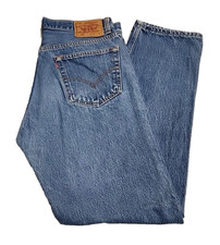 Vintage Levi's 501 - 0000 Denim Jeans Size 35x33 32x30 Actual Made in USA 1993