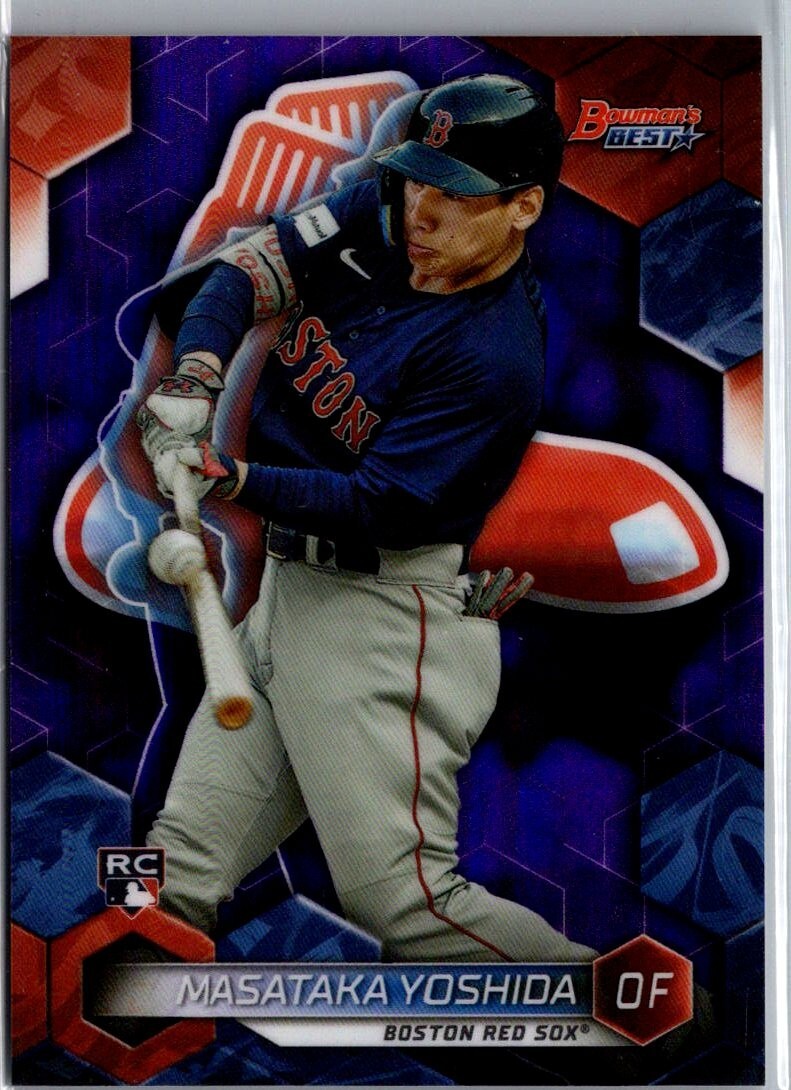 2023 Bowman's Best MASATAKA YOSHIDA Purple /250 RC #40 Boston Red Sox