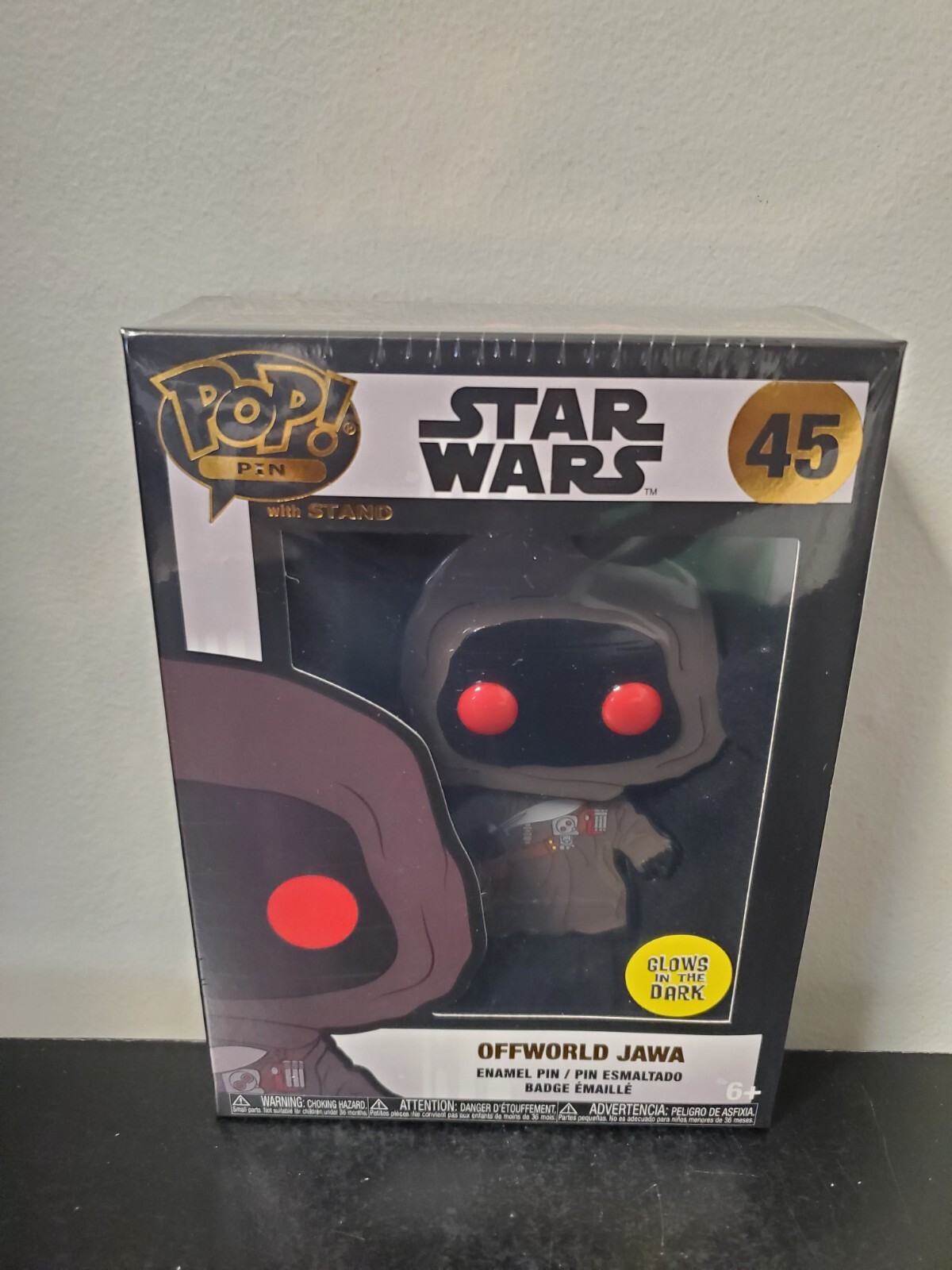 Funko Pop!: Pin: Star Wars: Offworld Jawa #45 (Glows In The Dark)
