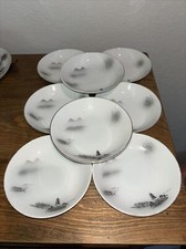 8 Vintage Fukagawa Arita 903 Japan Fruit/Dessert Sauce Bowls 5 3/4 in