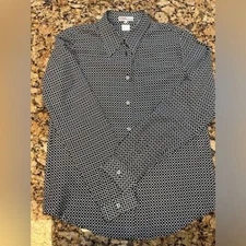 Michael Kors 90's Vintage Ladies Button Down Checkered Shirt Sz S RARE