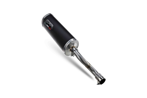 GPR exhaust approved matte black Evo4 Road Peugeot Metropolis 400 2013-2014 - Foto 2 di 4