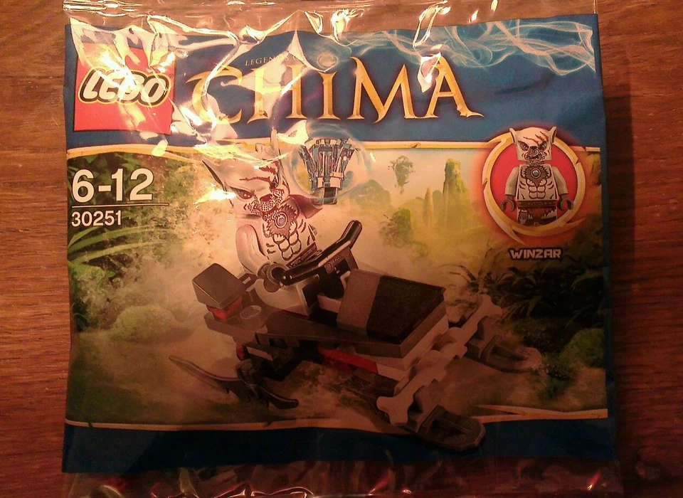 LEGO CHIMA "Winzar's Pack Patrol" (30251) NEW & SEALED POLYBAG - Image 2 of 2
