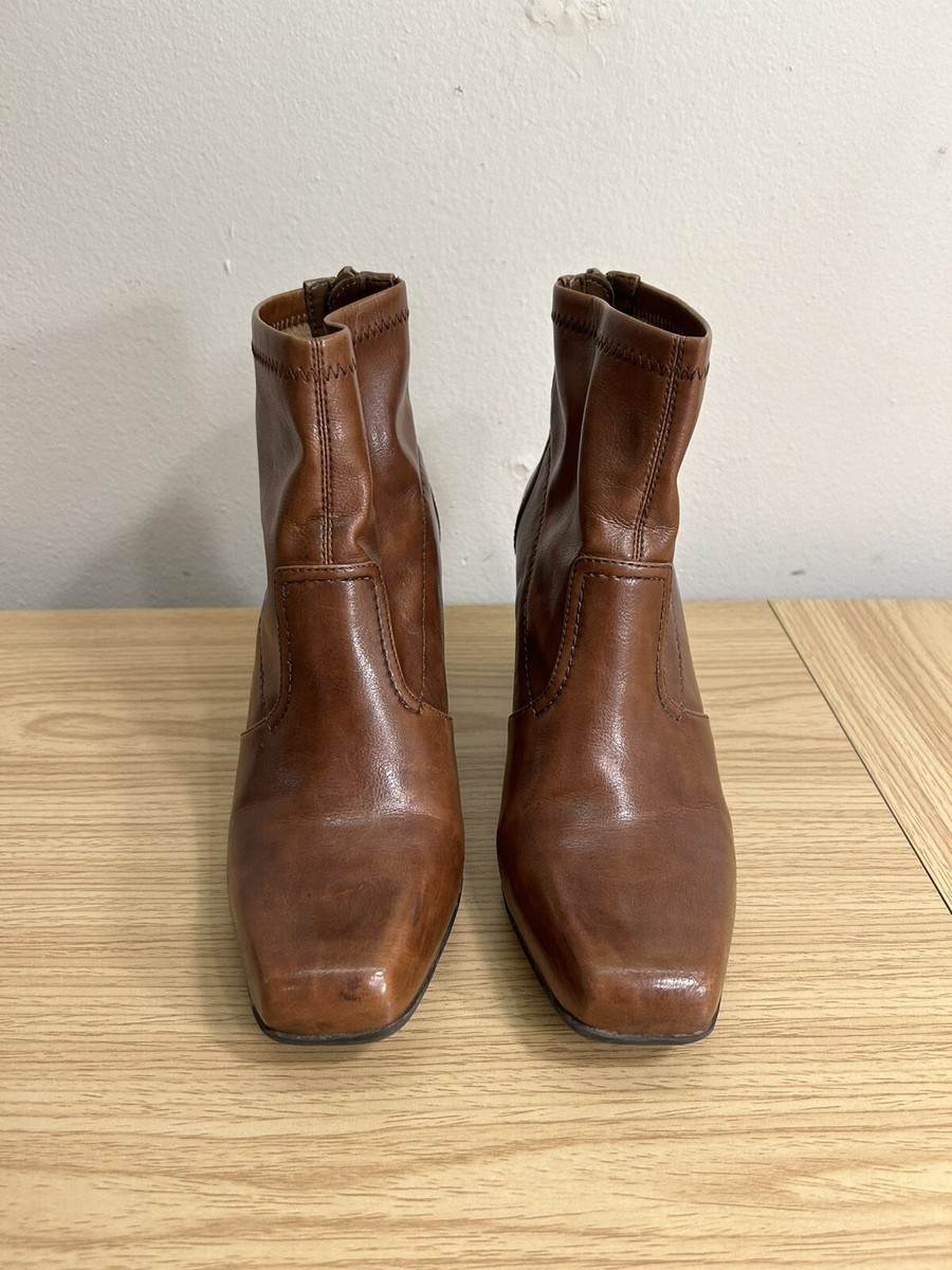 HOT Ladies Boots Franco Sarto Square Toe Boots Franco Sarto