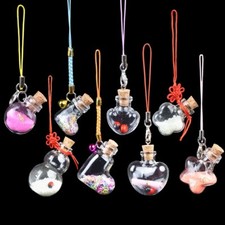 Mini Small Cork Stopper Glass Vial Jars Containers Bottle Drift Bottle 1pc