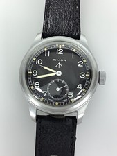 Orologio Timor WW2 sporca dozzina emissione militare cal.6060 c.1942 esercito britannico 36mm