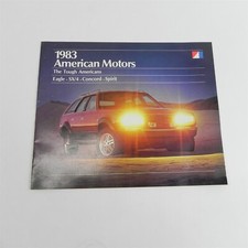 Vintage 1983 Amc American Motors Dealership Sales Brochure Information Specs