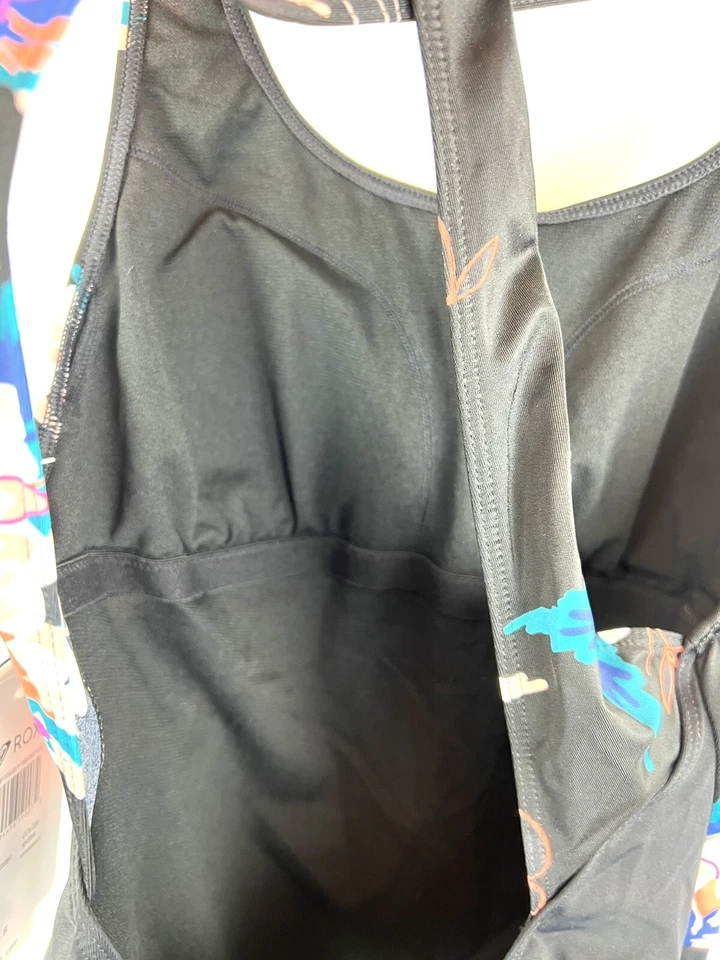 Traje de baño negro de una pieza Roxy para mujer talla pequeña Foto 3 de 4