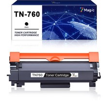 1Pack TN760 Toner Compatible for Brother TN730 MFC-L2710DW HL-L2390DW L2395DW