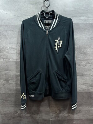 Ralph Lauren Polo RL Black Label Zip Up Sweater Heavy Eight PRLC