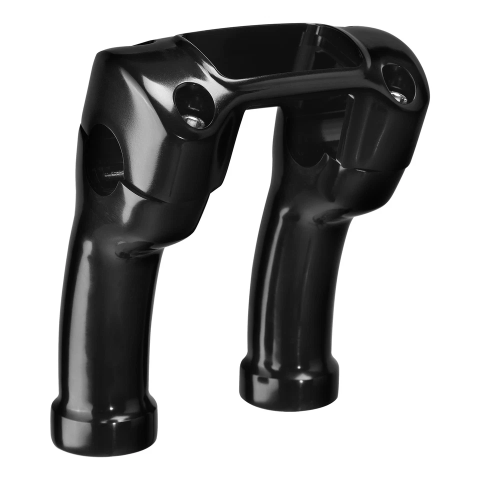 4" Handlebar Riser 1"Top Clamp Fit For Harley Softail Street Bob FXBB FXBR 18-24 - Image 2 of 4