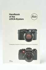 Handbook of the Leica System, M and R Film Camera