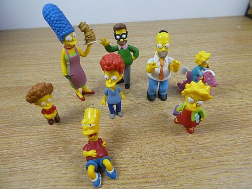 Simpsons Vinyl Figures Evergreen Terrace Greetings From Springfield - Picture 1 of 8