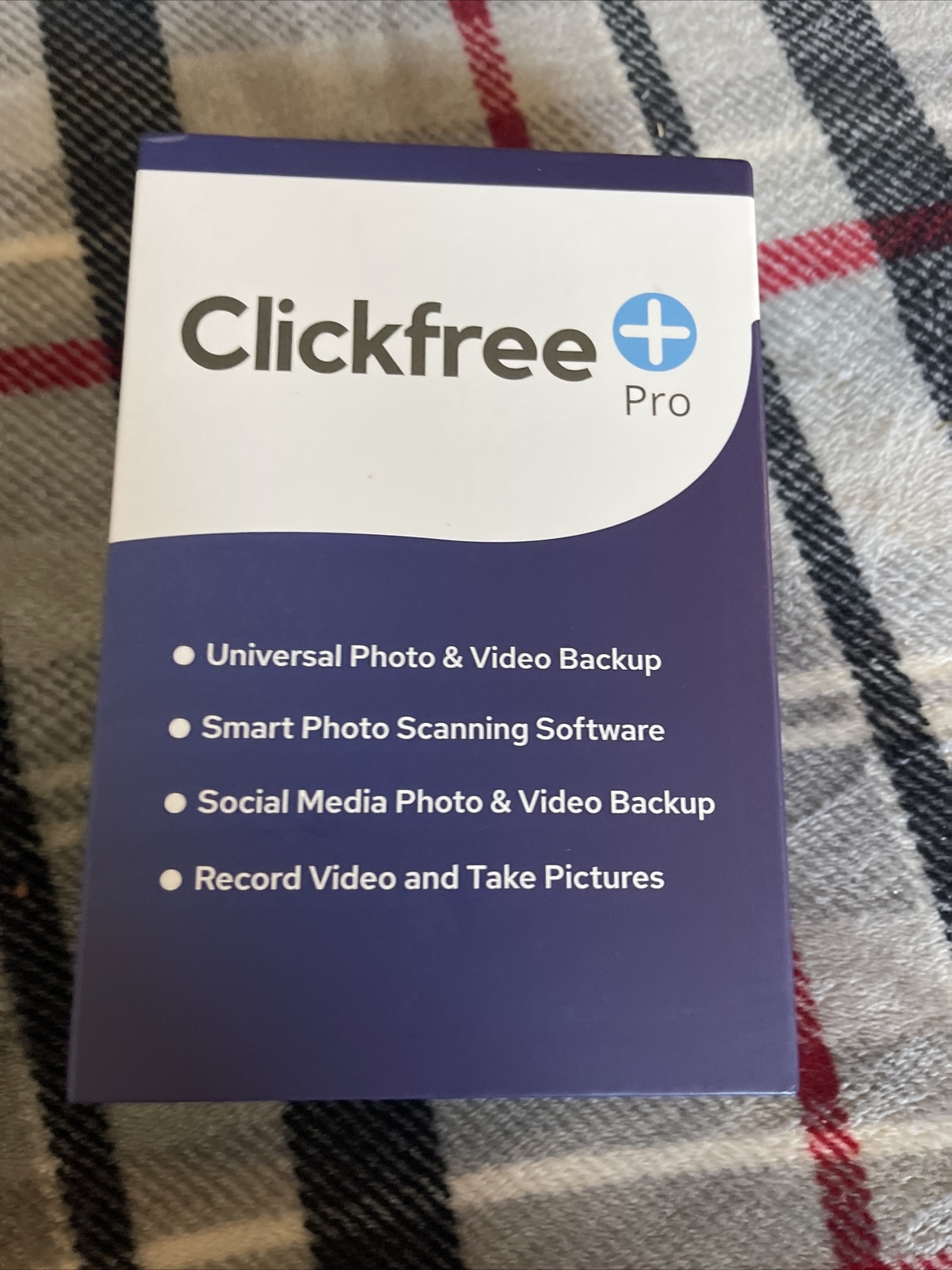 ClickFree Pro 256GB Universal Photo & Video Storage Device (Sierra Blue