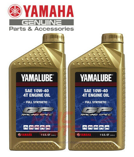 新品　YAMALUBE RS4GP 10W-40 1L×4本 YAMALUBE Yamaha GP Race Spec 10W-40 Full Synthetic Oil RS4GP LUB