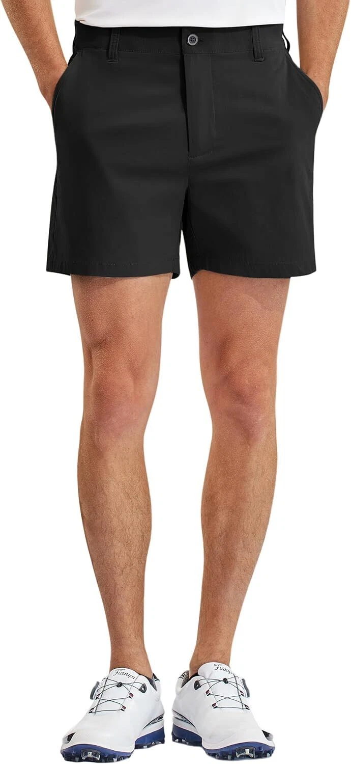 Men's Relaxed Fit Shorts Stretch Lightweight Quick Dry Casual Golf Shorts
Opens in a new window or t