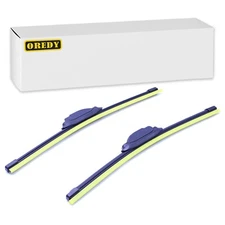 2PCs 16'' + 16'' Windshield Wiper Blades J Hook For 1991 1992 1993 Volvo 240