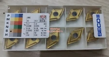 SECO DNMG150608-MF1 TS2000 Carbide Inserts 10PCS DNMG442  Turning Insert