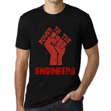 Men's Graphic T-Shirt Power To The Engineers Eco-Friendly Limited Edition