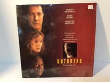 Outbreak Laserdisc Widescreen Edition Dustin Hoffman Morgan Freeman 13632 2 Disc