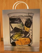 Calvin Klein Cosmetic fragrances for men 2003 Papiert&uuml;te Tasche 12 St&uuml;ck OVP