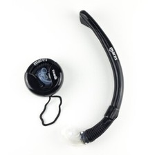 Mares At Faltasnorchel Snorkel Nero Pieghevole Per Giacca Da Viaggio