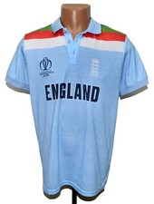 ENGLAND NATIONAL TEAM 2019 CRICKET SHIRT FANATICS SIZE S ADULT