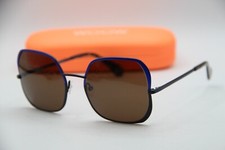 NEW WOOW SUPER CRUSH 1 COL 925 BLUE NAVY TORT TIPS SUNGLASSES W/CASE 54-19