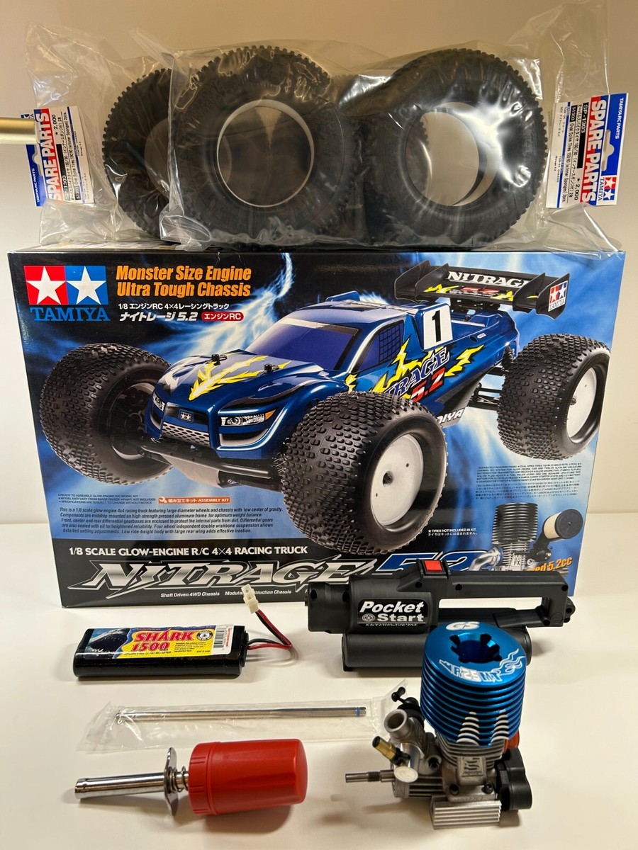 1/8RCE ナイトレージ5.2 フルセット Item No 44050 TAMIYA NITRAGE 5.2