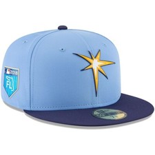 Nuevo con etiquetas New Era Tampa Bay Rays Entrenamiento de Primavera 2018 Prolight 59Fifty Sombrero Ajustado
