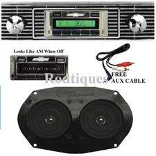 1956  Bel Air, One Fifty, Two Ten, Nomad Radio + Stereo Dash Speaker  230