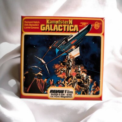 Kampfstern Galactica  | Kühlschrankmagnet | Super 8 Motiv | NEU