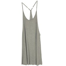 Urban Outfitters | BDG Ribbed, Gray Dress, Rayon & Elastane, size small
