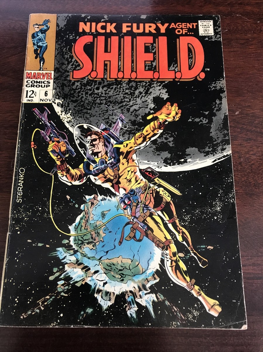 Nick Fury Steranko 1968年 Dr. Strange Nick Fury and Doom's Folly: Strange Tales 159-168 • Comic