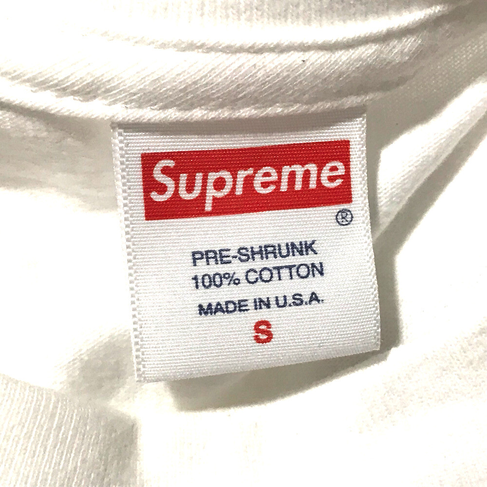 AUTHENTIC UNUSED SUPREME 19SS Buju Banton Box Logo Tee White T