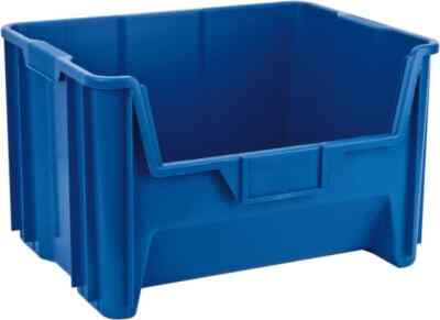 Quantum Storage QGH700 Blue Giant Stack Container, 15-1/4'' x 19-7/8'' x 12-7/16''