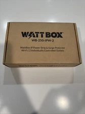 Wattbox 250 Series WiFi Surge Protector NEW (WB-250-IPW-2)