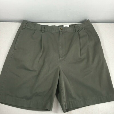 Timberland Stratham Twill Olive Green Chino Men's Shorts Sz 40