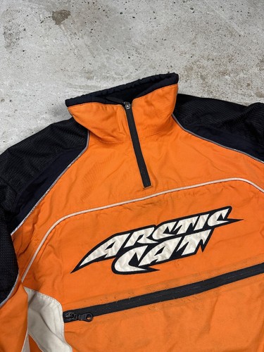 Vintage Y2K Arctic Cat Racing Jacket Anorak rare embroidery logo - Picture 10 of 16
