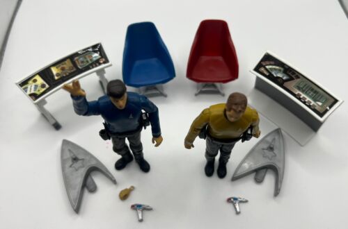 Star Trek Galaxy Collection 3.75" Playmates (Kirk & Spoke Figures) 2009 Complete - Picture 2 of 18