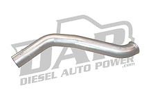 Dap 4.4 He351 2nd Gen Style Down Pipe - 907001 For 1994-2002 Dodge 5.9l Cummins